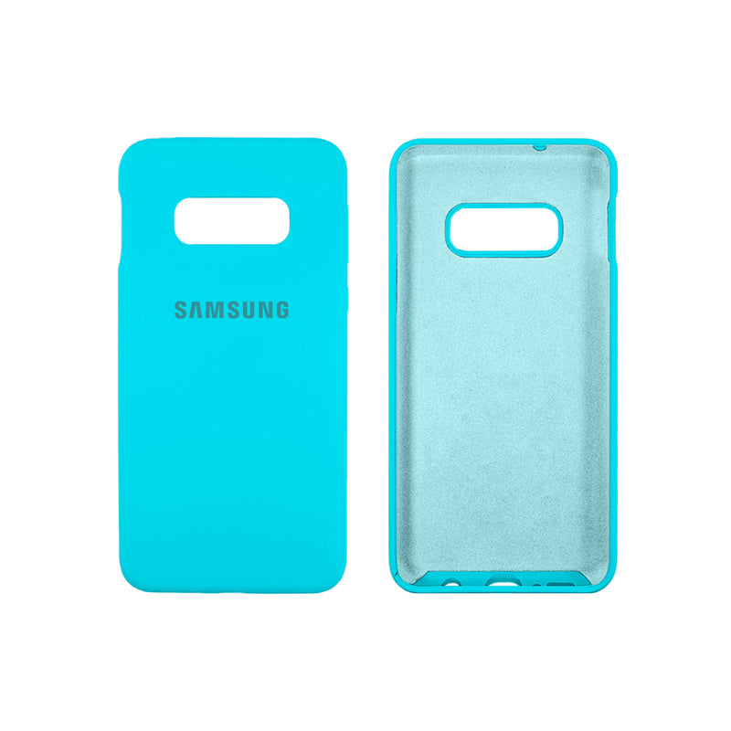 Capinha Celular Galaxy S10E Silicone Cover Aveludado