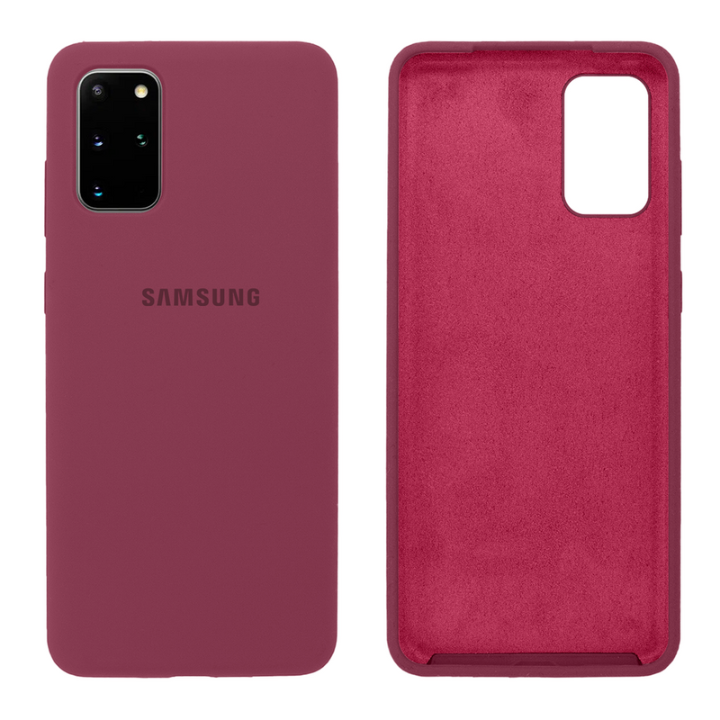 Capinha Celular Galaxy S20 Plus Silicone Aveludado
