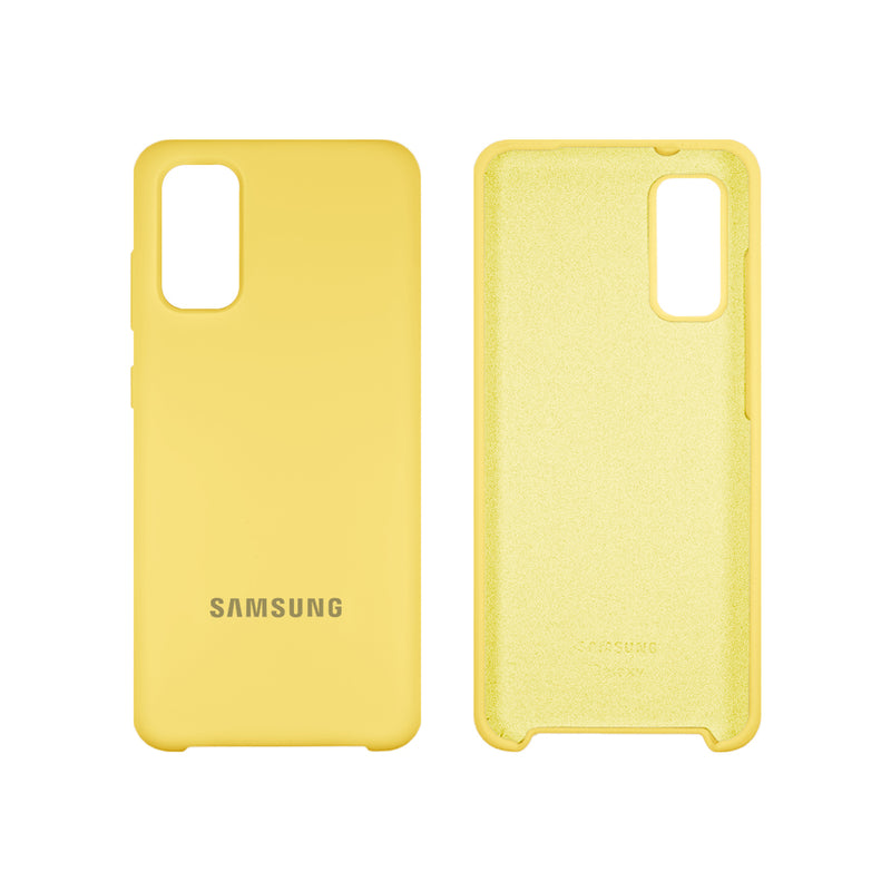 Capinha Celular Galaxy S20 Silicone Cover Aveludado