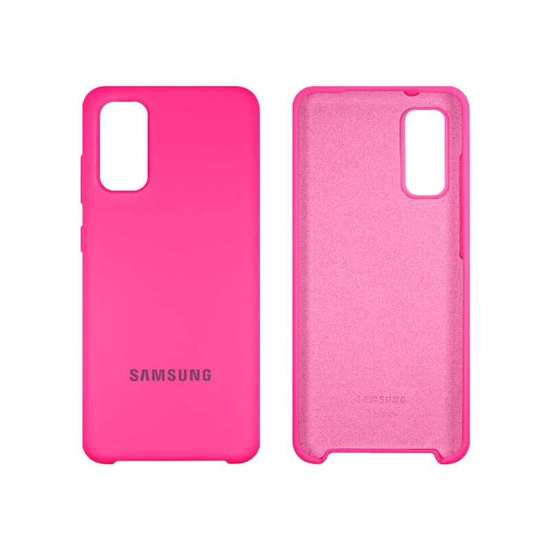 Capinha Celular Galaxy S20 Silicone Cover Aveludado