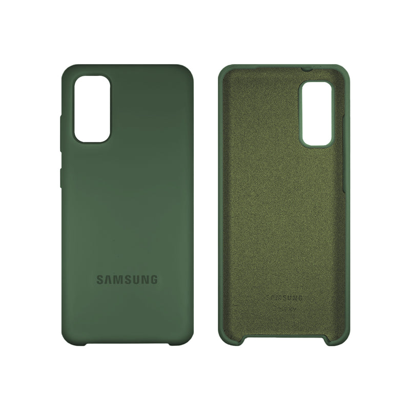 Capinha Celular Galaxy S20 Silicone Cover Aveludado