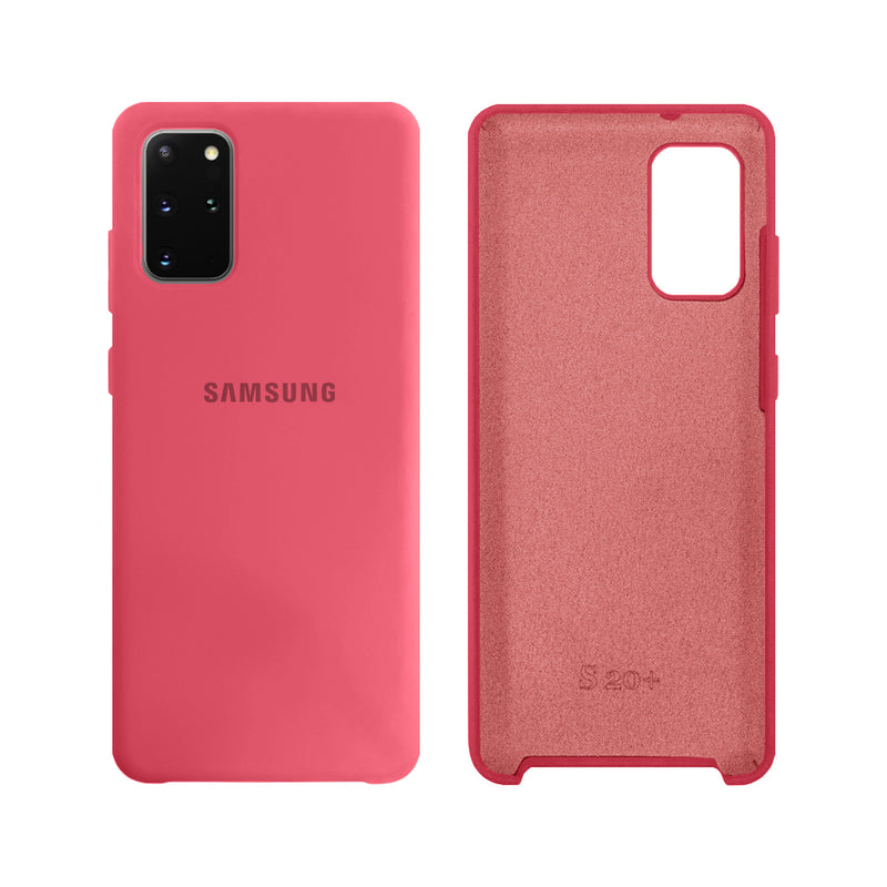 Capinha Celular Galaxy S20 Plus Silicone Aveludado