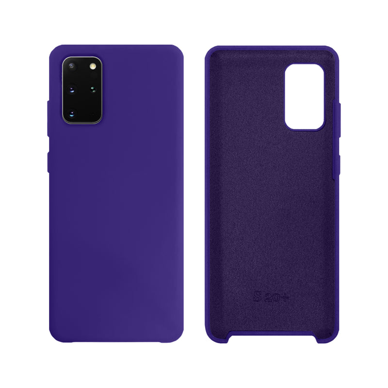 Capinha Celular Galaxy S20 Plus Silicone Aveludado