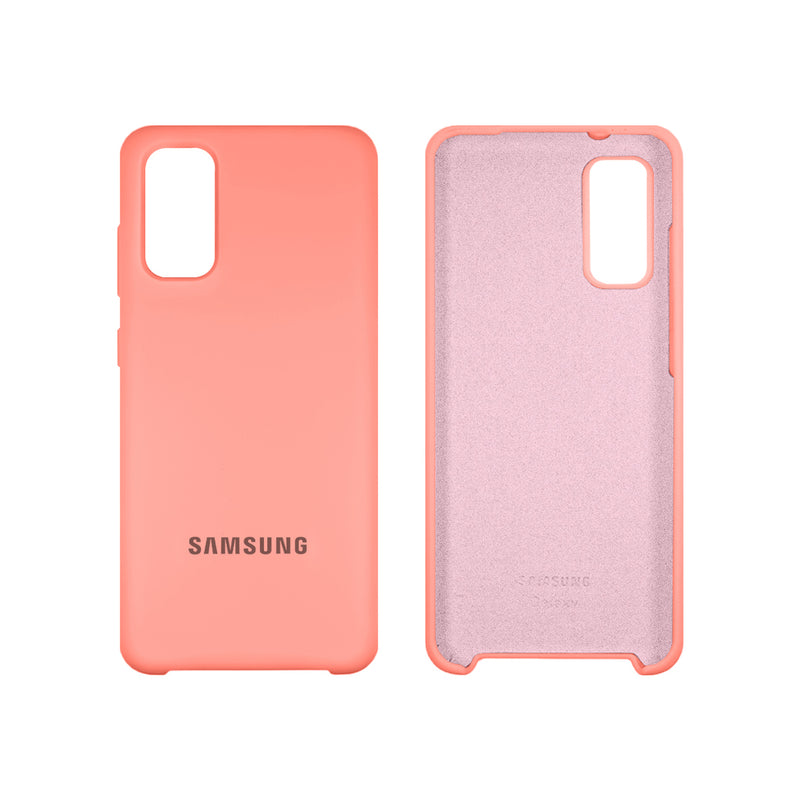 Capinha Celular Galaxy S20 Silicone Cover Aveludado