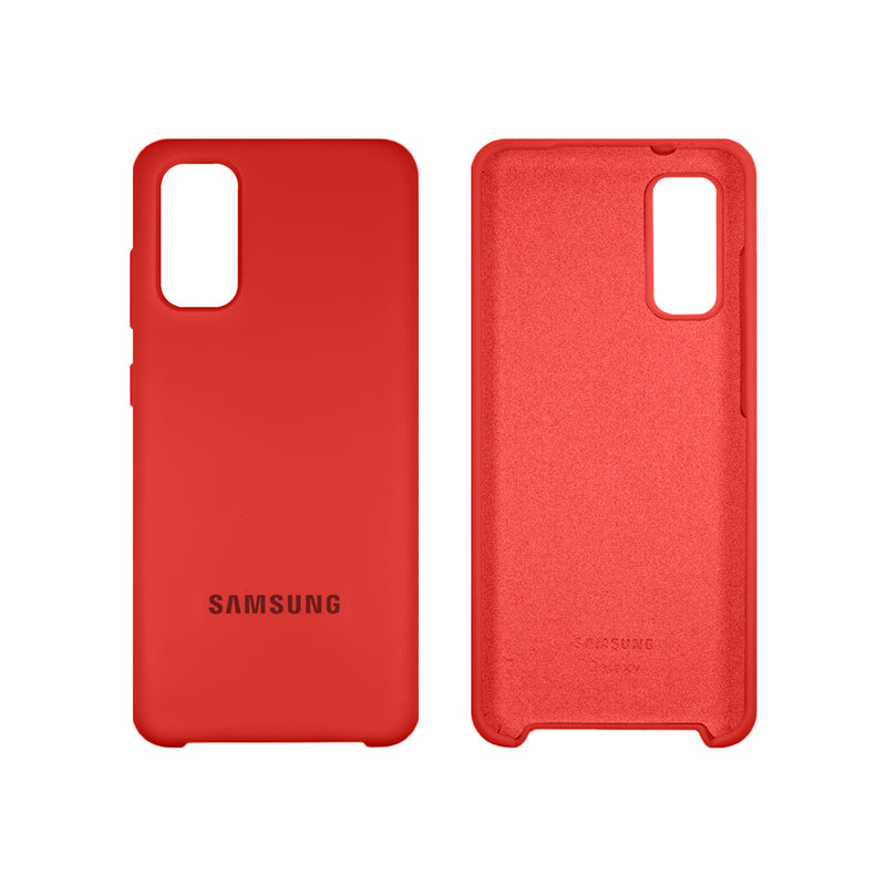 Capinha Celular Galaxy S20 Silicone Cover Aveludado