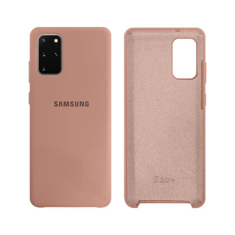 Capinha Celular Galaxy S20 Plus Silicone Aveludado