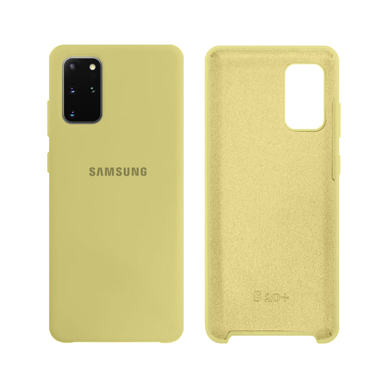 Capinha Celular Galaxy S20 Plus Silicone Aveludado