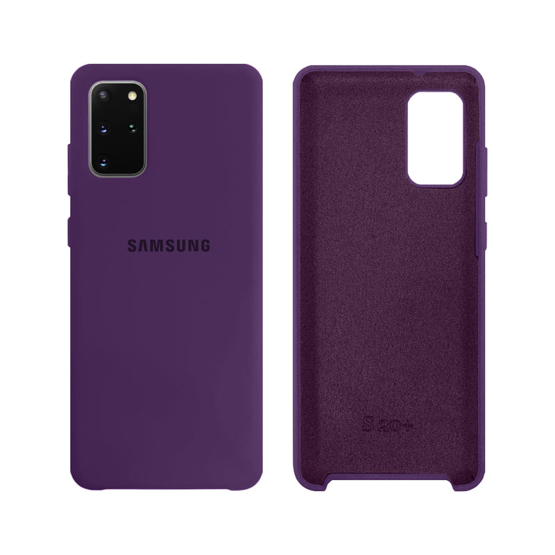 Capinha Celular Galaxy S20 Plus Silicone Aveludado