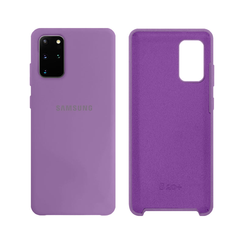 Capinha Celular Galaxy S20 Plus Silicone Aveludado