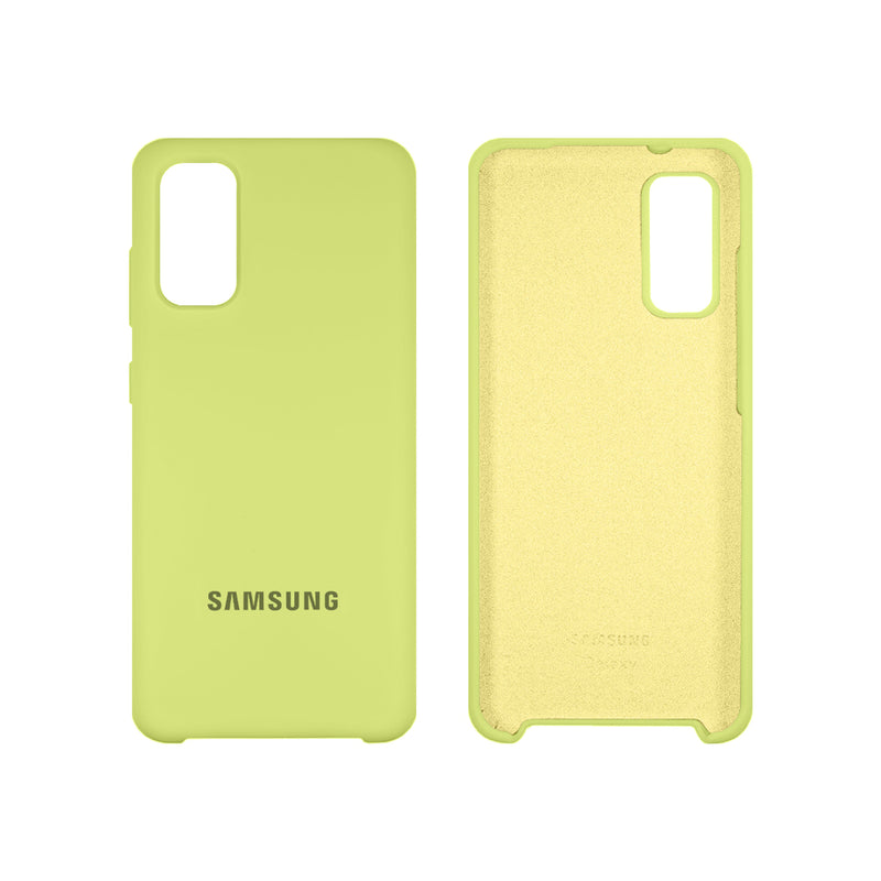 Capinha Celular Galaxy S20 Silicone Cover Aveludado