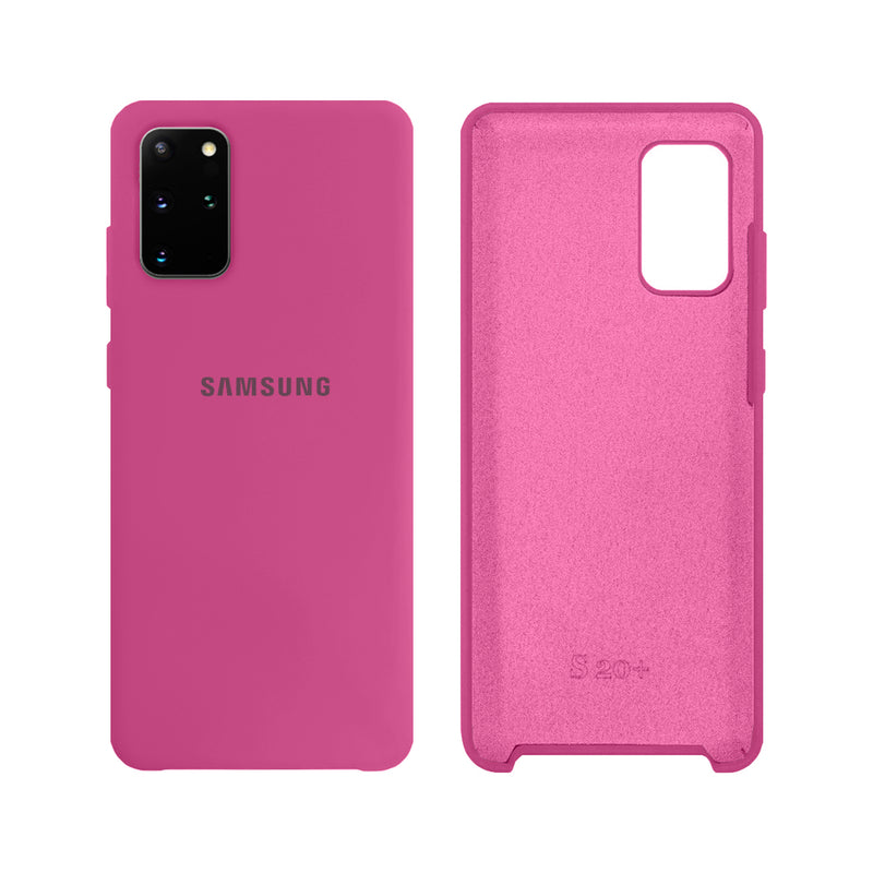Capinha Celular Galaxy S20 Plus Silicone Aveludado