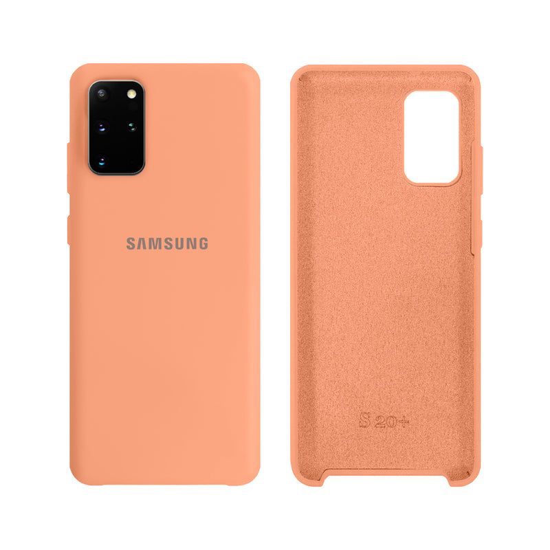 Capinha Celular Galaxy S20 Plus Silicone Aveludado