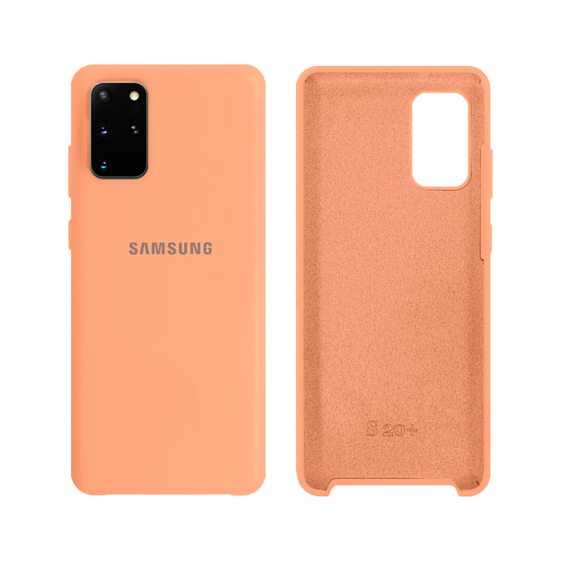 Capinha Celular Galaxy S20 Plus Silicone Aveludado