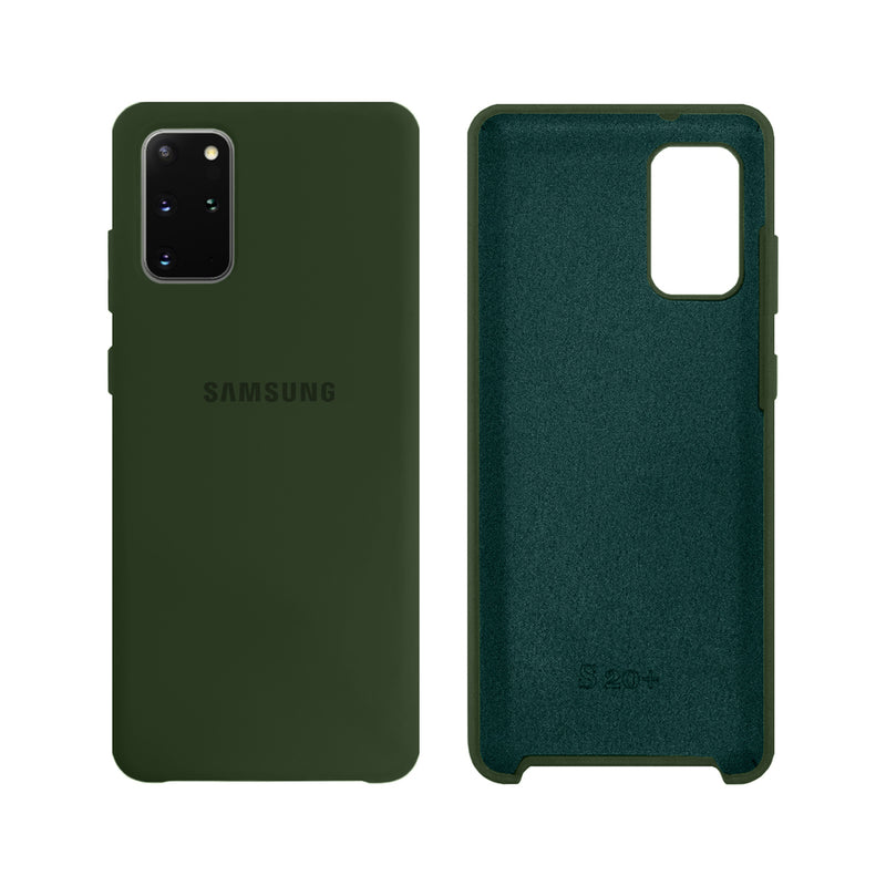 Capinha Celular Galaxy S20 Plus Silicone Aveludado