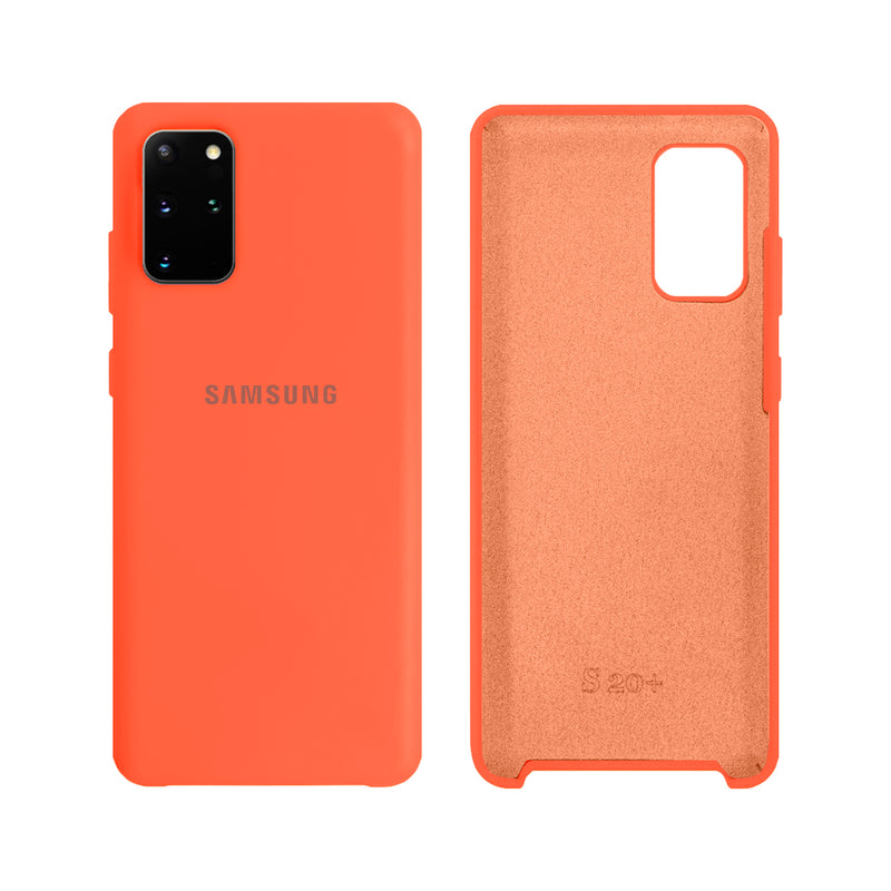 Capinha Celular Galaxy S20 Plus Silicone Aveludado