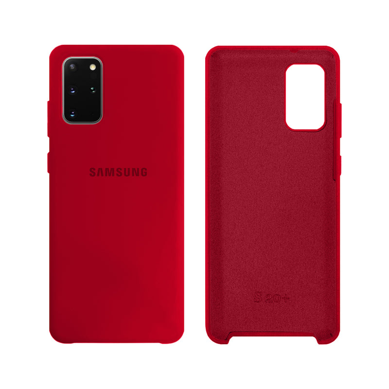 Capinha Celular Galaxy S20 Plus Silicone Aveludado