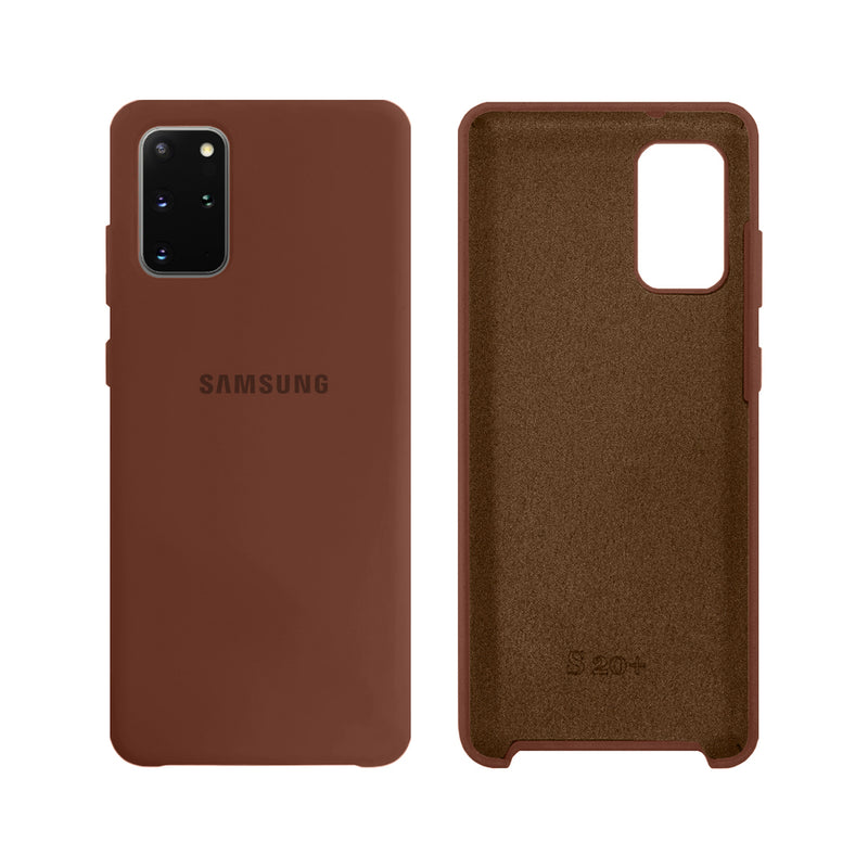 Capinha Celular Galaxy S20 Plus Silicone Aveludado