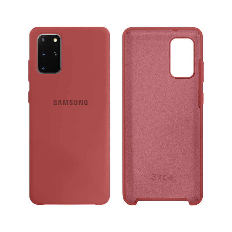 Capinha Celular Galaxy S20 Plus Silicone Aveludado