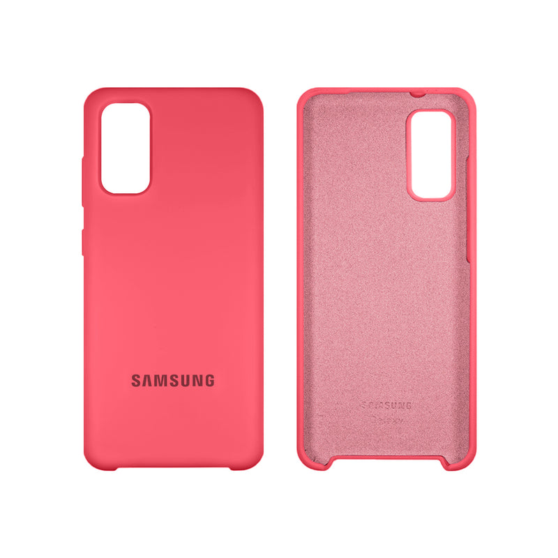Capinha Celular Galaxy S20 Silicone Cover Aveludado