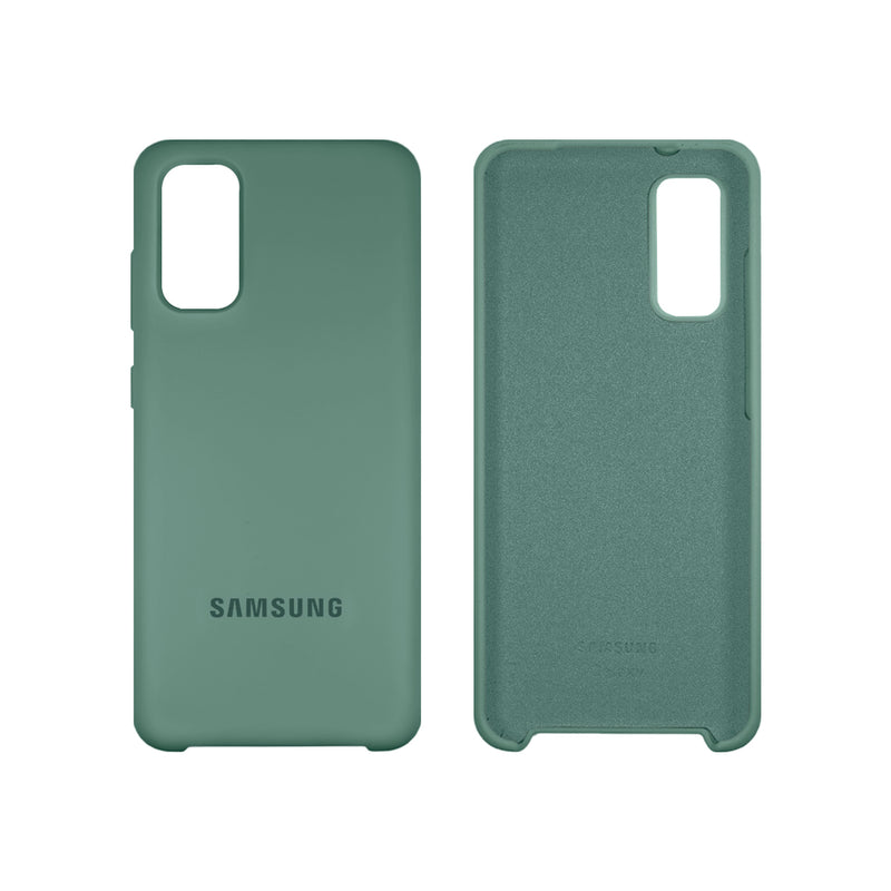 Capinha Celular Galaxy S20 Silicone Cover Aveludado