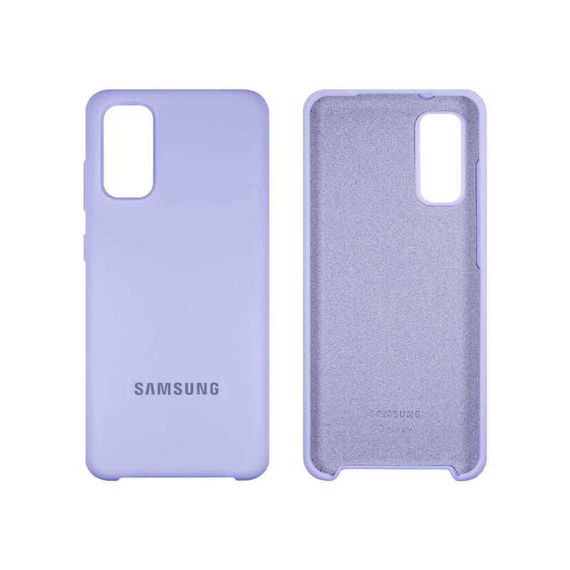 Capinha Celular Galaxy S20 Silicone Cover Aveludado