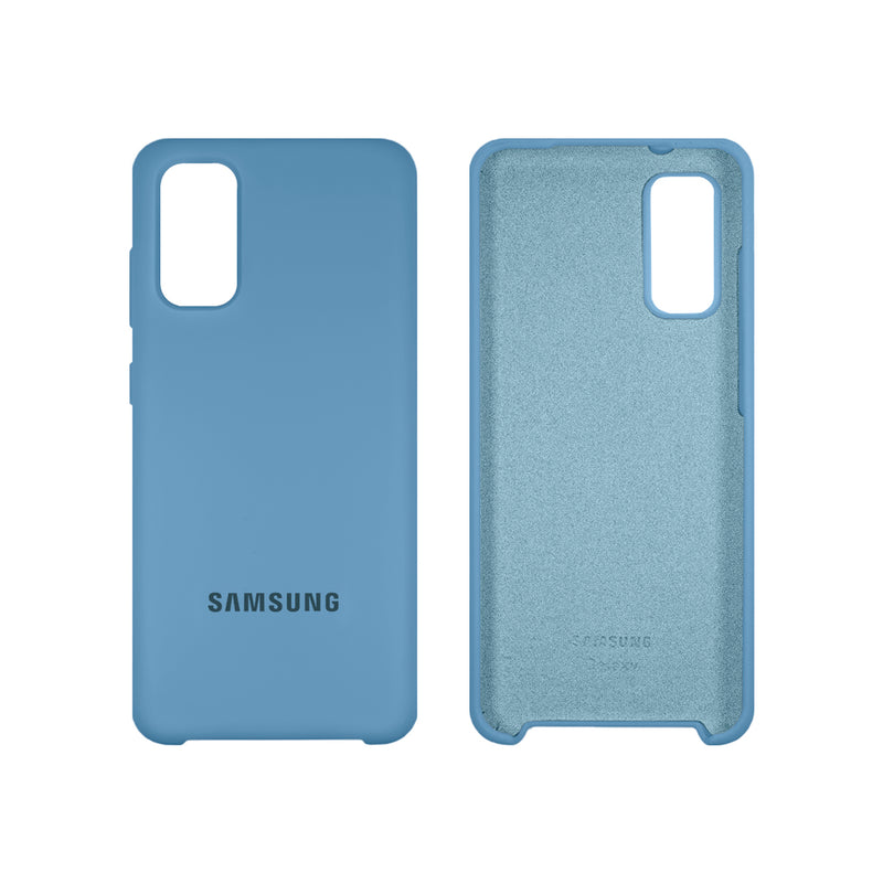 Capinha Celular Galaxy S20 Silicone Cover Aveludado