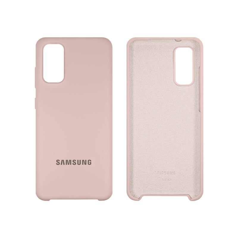 Capinha Celular Galaxy S20 Silicone Cover Aveludado