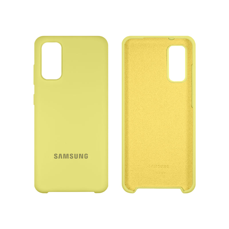 Capinha Celular Galaxy S20 Silicone Cover Aveludado
