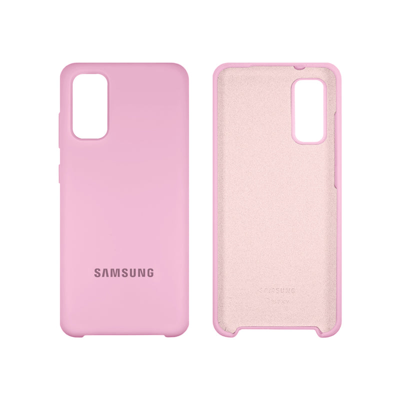 Capinha Celular Galaxy S20 Silicone Cover Aveludado