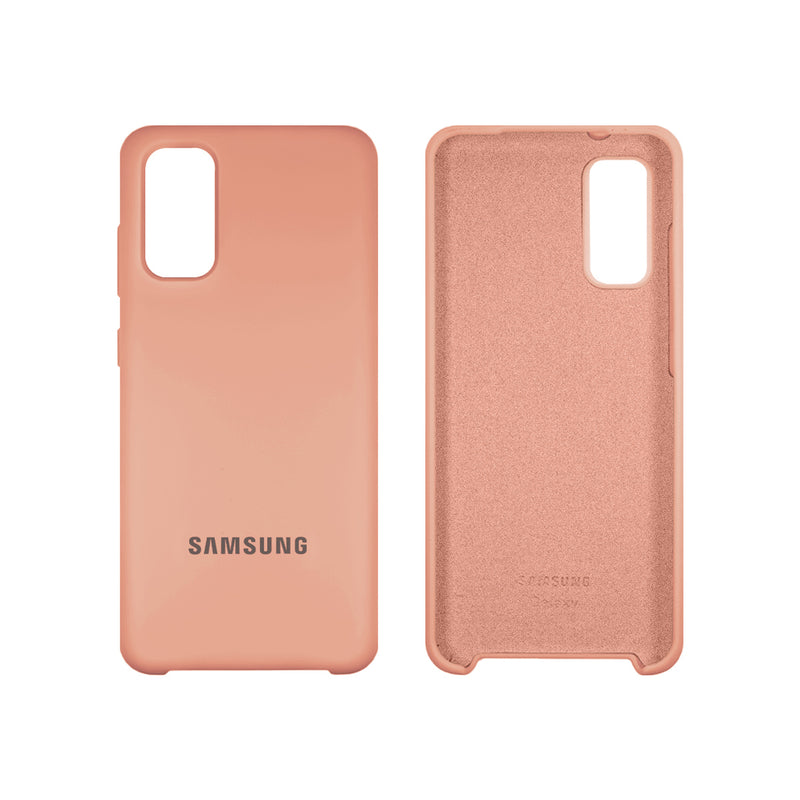 Capinha Celular Galaxy S20 Silicone Cover Aveludado