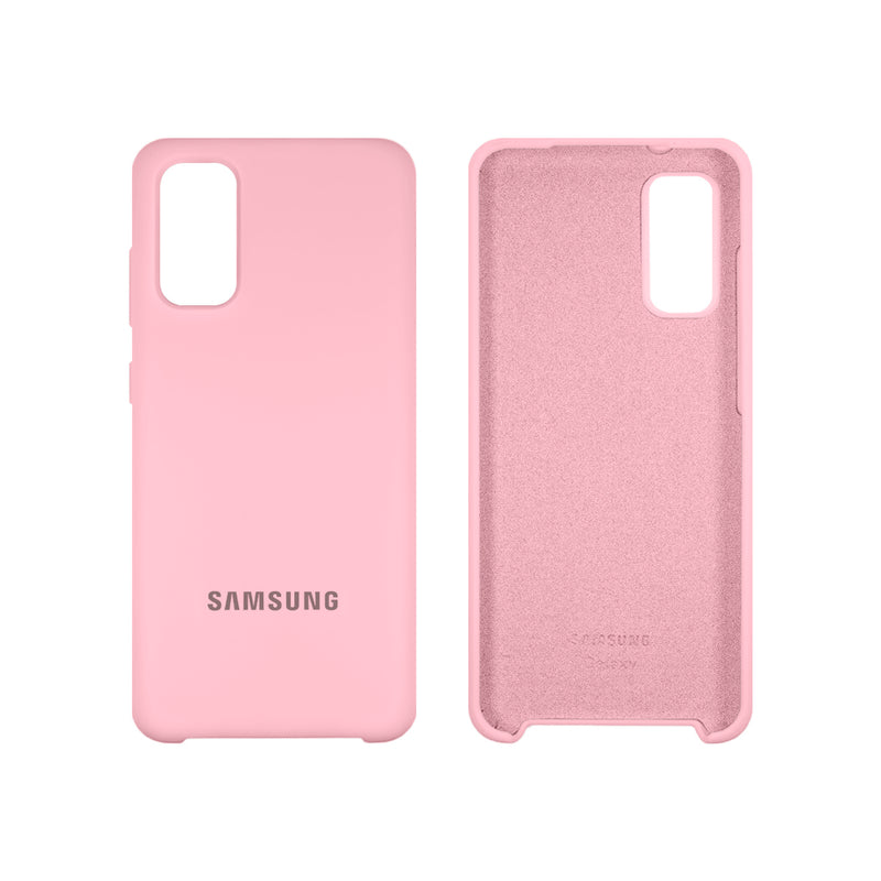 Capinha Celular Galaxy S20 Silicone Cover Aveludado