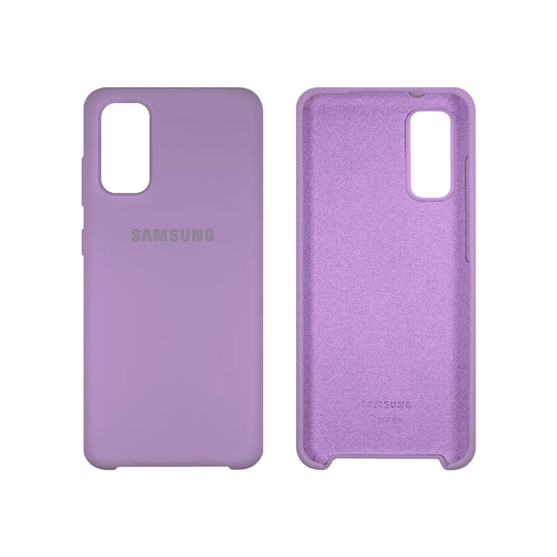 Capinha Celular Galaxy S20 Silicone Cover Aveludado