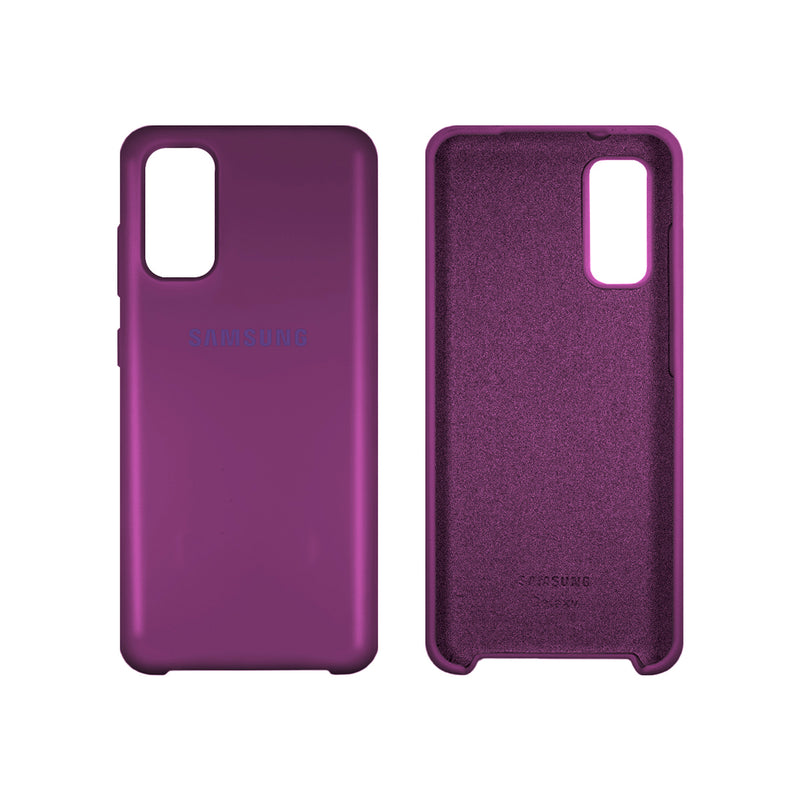 Capinha Celular Galaxy S20 Silicone Cover Aveludado
