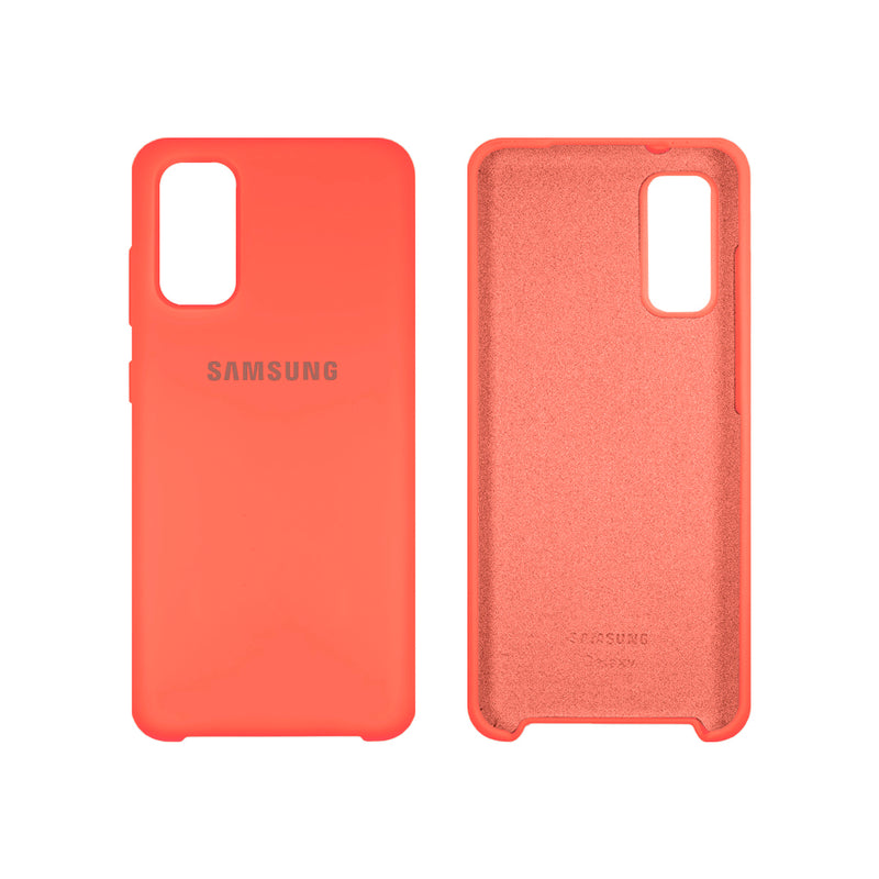 Capinha Celular Galaxy S20 Silicone Cover Aveludado