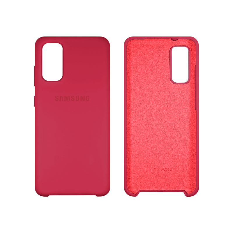 Capinha Celular Galaxy S20 Silicone Cover Aveludado