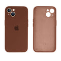 Capinha Celular iPhone 13 Silicone Aveludado com Proteção Câmera