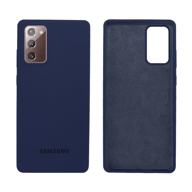 Capinha Celular Galaxy Note 20 Silicone Cover Aveludado