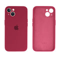 Capinha Celular iPhone 13 Silicone Aveludado com Proteção Câmera