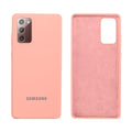 Capinha Celular Galaxy Note 20 Silicone Cover Aveludado