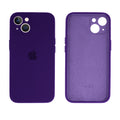 Capinha Celular iPhone 13 Silicone Aveludado com Proteção Câmera