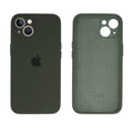 Capinha Celular iPhone 13 Silicone Aveludado com Proteção Câmera