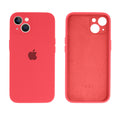 Capinha Celular iPhone 13 Silicone Aveludado com Proteção Câmera