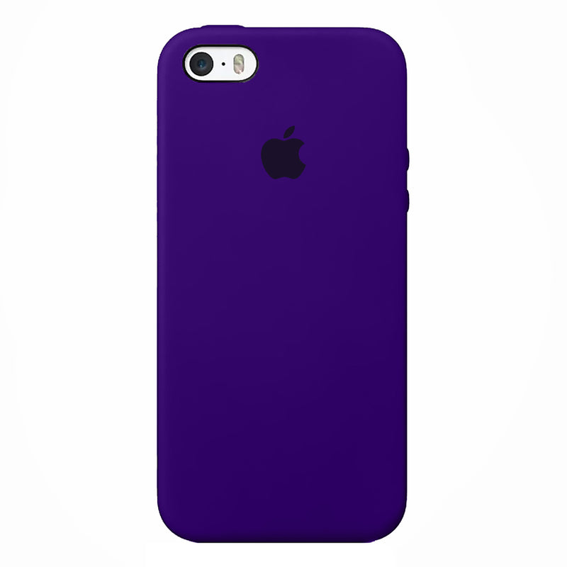 Capinha Celular iPhone 5, 5S e SE 1ª Geração (2016) Silicone Cover Aveludado